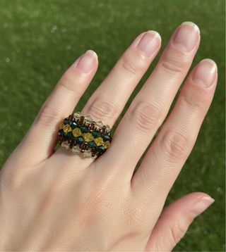 Anillo Vintage/Boho Artesanal Adaptable