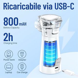 NUEVO! Nebulizador Portátil Recargable