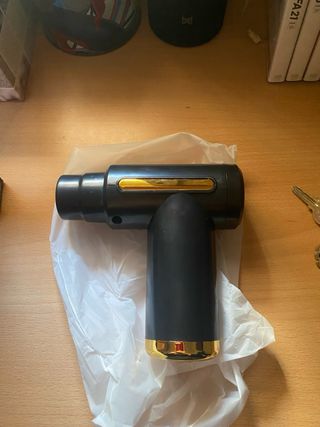 Pistola Masajeador Muscular Negra Sin estrenar