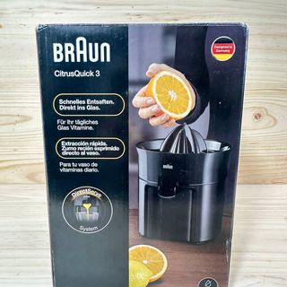 Braun Exprimidor Eléctrico CJ 3050 BK, Negro