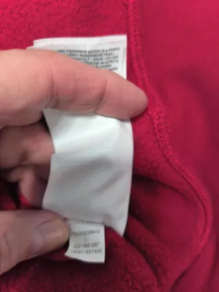 Sudadera Jordan Roja con Logo Jumpman