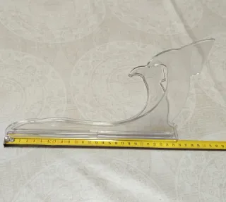 Soporte expositor transparente