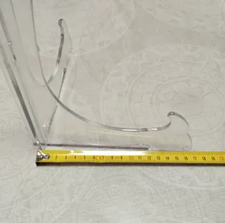 Soporte expositor transparente