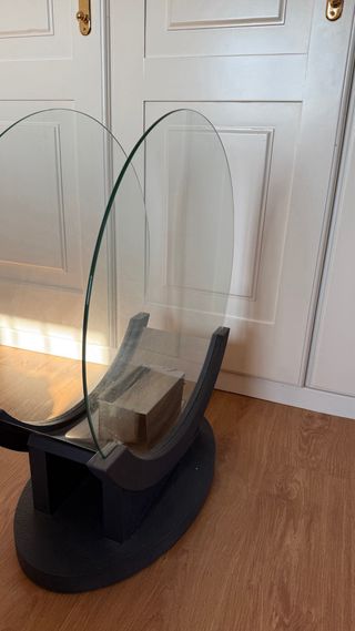 Chimenea Bioetanol Cristal y Metal