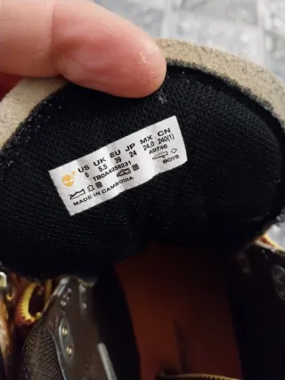 Scarpe Timberland marroni e bianche