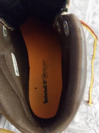 Scarpe Timberland marroni e bianche