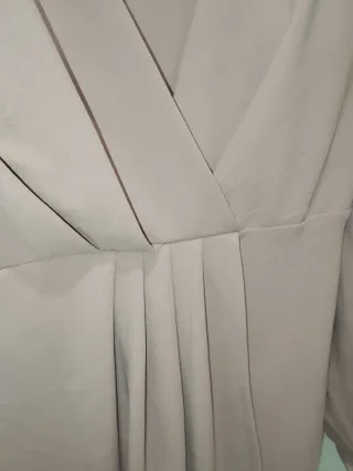 Vestido evento midi rosa