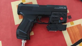 Pistola Arcade gun4IR p99l láser blaster