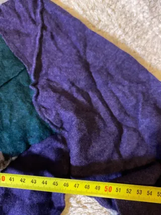 Jersey Desigual Patchwork Morado