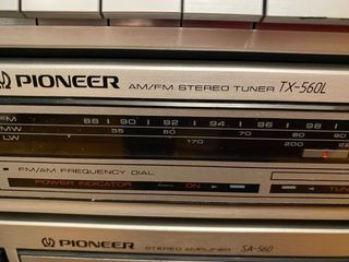 Equipo de Sonido Pioneer con Mueble y Altavoces