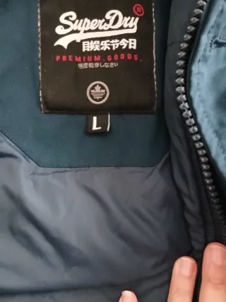 Chaqueta Superdry Azul