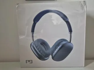 Cuffie P9 wireless celesti
