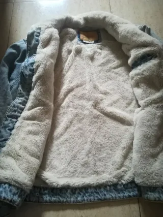 Cazadora vaquera forrada