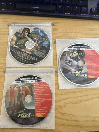 Pack 6 Juegos PC DVD-ROM PCLIFE