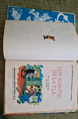 Comic Mortadelo y Filemón. Los agentes de la TIA