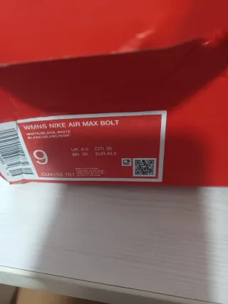 Nike Air Max Zapatillas Negras y Blancas