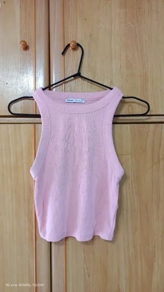 Lote 6 Tops Bershka Talla S