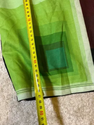 Vestido Desigual Negro Multicolor