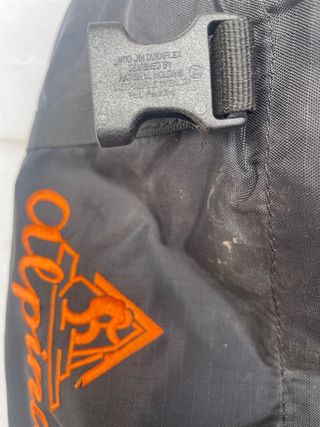 Cuerda Alpina Bordada Naranja