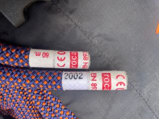 Cuerda Alpina Bordada Naranja