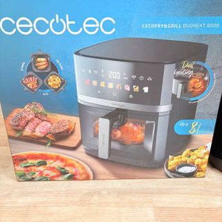 Freidora aire Cecotec CecofryGrill Duoheat 8000 8L