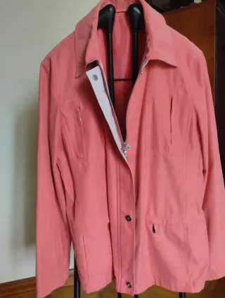 Chaqueta Punto Roma naranja/rosa talla 46