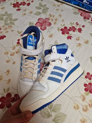 Adidas Forum High Blancas y Azules (44 2/3 EU)