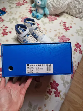 Adidas Forum High Blancas y Azules (44 2/3 EU)
