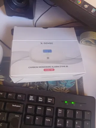 X-Sense Detector de Monóxido de Carbono, Alarma de