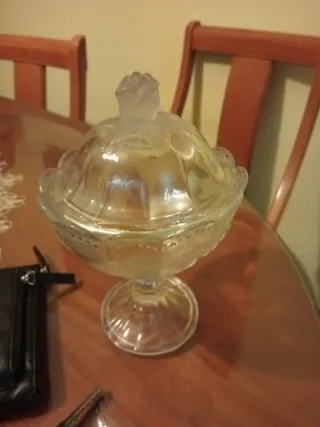 Bombonera Cáliz Cristal Flor