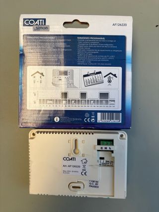 Termostato Programable Simon Coati