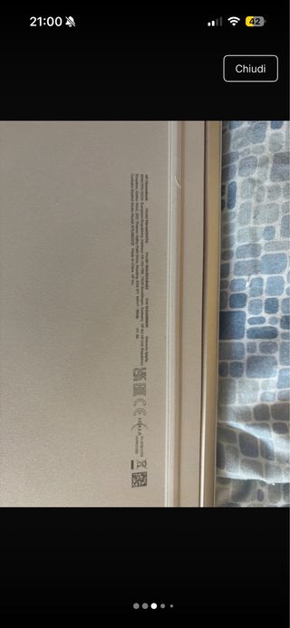 HP Chromebook Argento