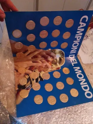 30 Monete completo-Campioni del Mondo 2006
