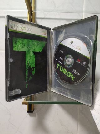 Juego Xbox 360 Turok caja metalica
