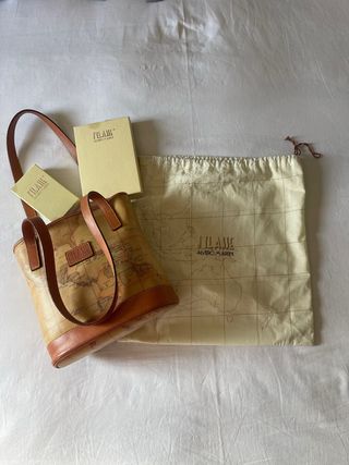 Set Borsa Portafoglio Portachiavi Prima Classe