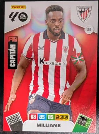 16 Cromos Liga 2025-2026 Adrenalyn A.T. Bilbao