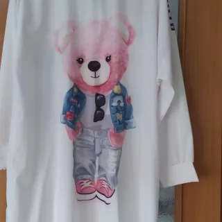 Camisa larga PARIS manga larga talla única