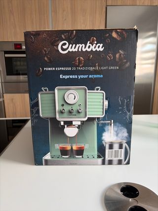 Cafetera Cumbia Cecotec Light Green