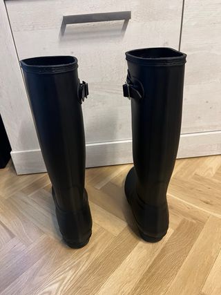 Botas de agua Hunter negras