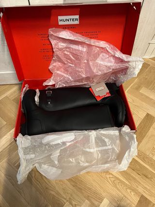 Botas de agua Hunter negras