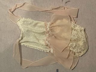 Atrezzo fotografía encaje y tul rosa