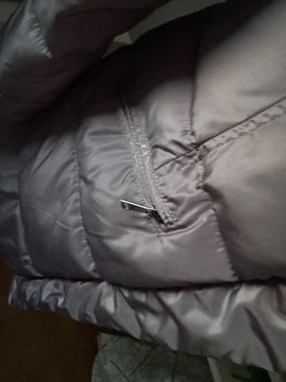 Piumino Combipel tortora