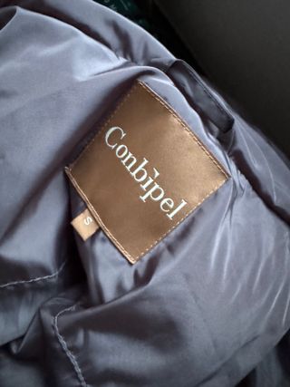 Piumino Combipel tortora