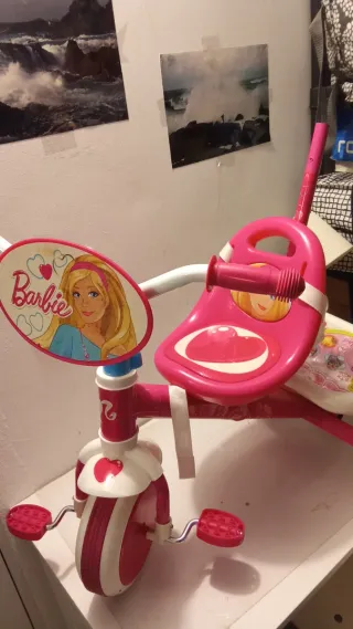 Triciclo Barbie Niña Rosa