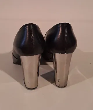 Décolleté tacco largo tg. 37