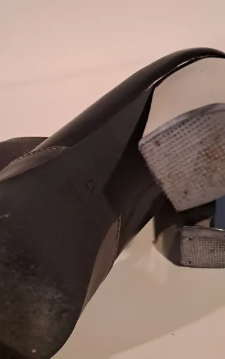 Décolleté tacco largo tg. 37