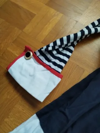 Disfraz mujer Marinera Rayas Talla Única