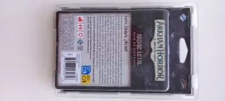 Arkham Horror: Rodaje Letal . Sin abrir.