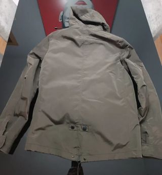 Abrigo Zara Man Talla S Verde Oliva