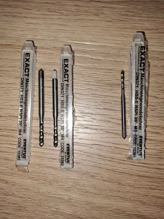 Set 7 Maschi Exact DIN371 HSS-E